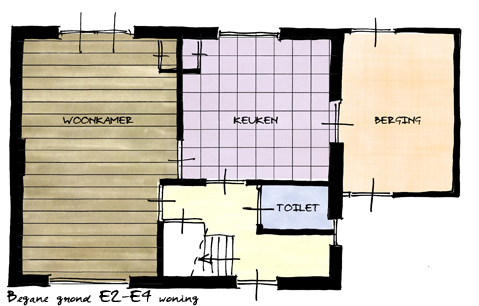 nieuwe plattegrond E2-E4 woning