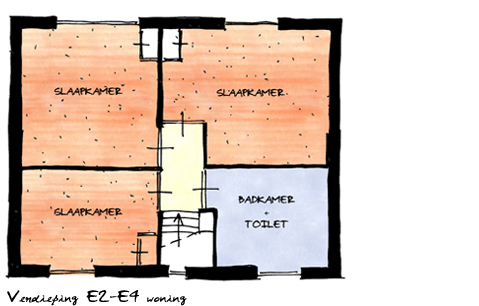 nieuwe plattegrond E2-E4 woning