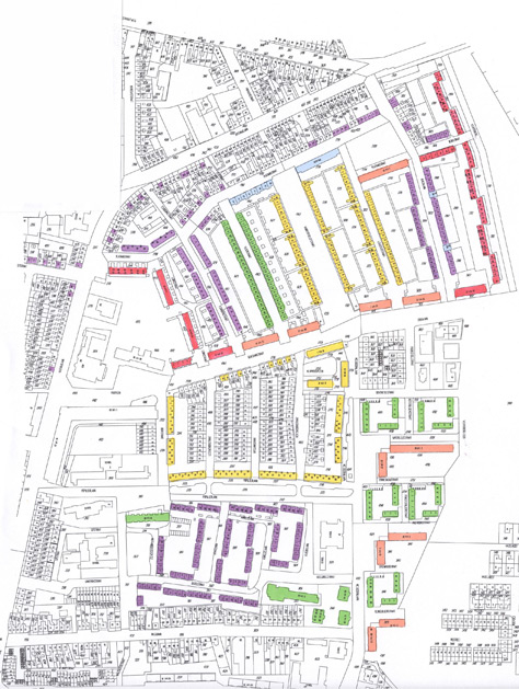 Bergen op Zoom, variatieschets Gageldonk West