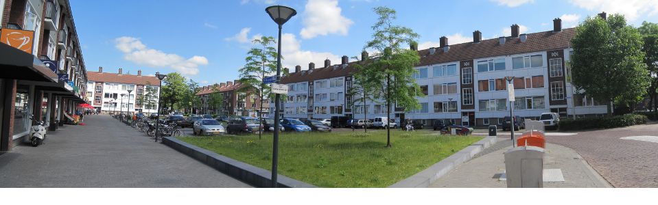 Panorama te Edisonstraat in Breda