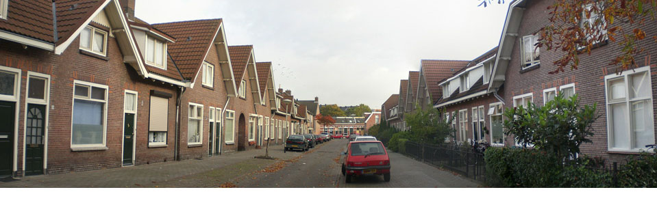 Tuindorp nabij het hart van de stad