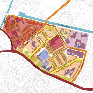 plattegrond onderzoeksgebied