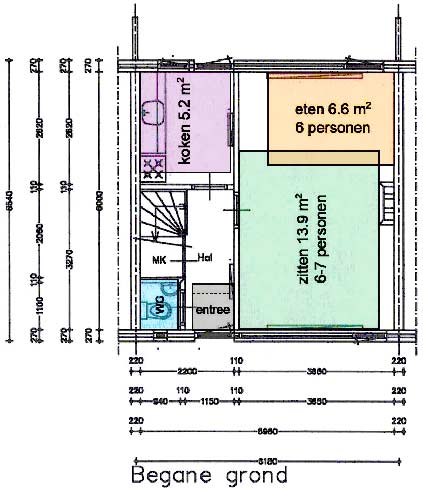 plattegrond, begane grond