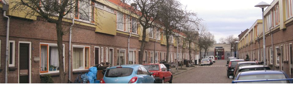 Panorama te Fruitbuurt-Noord in Breda